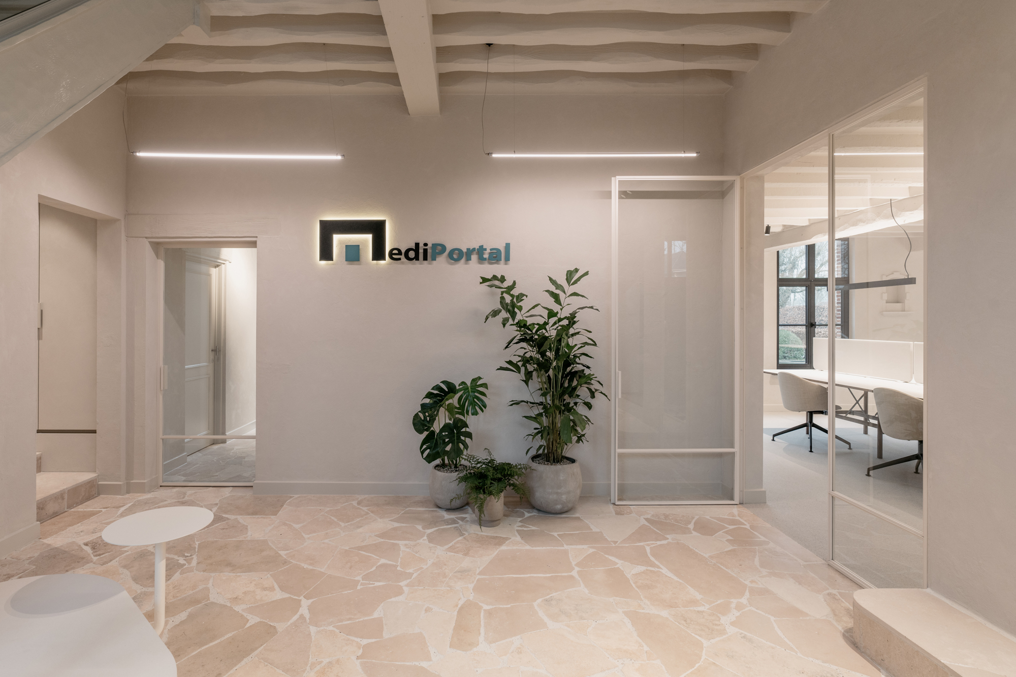 Le bureau de MediPortal à Kontich